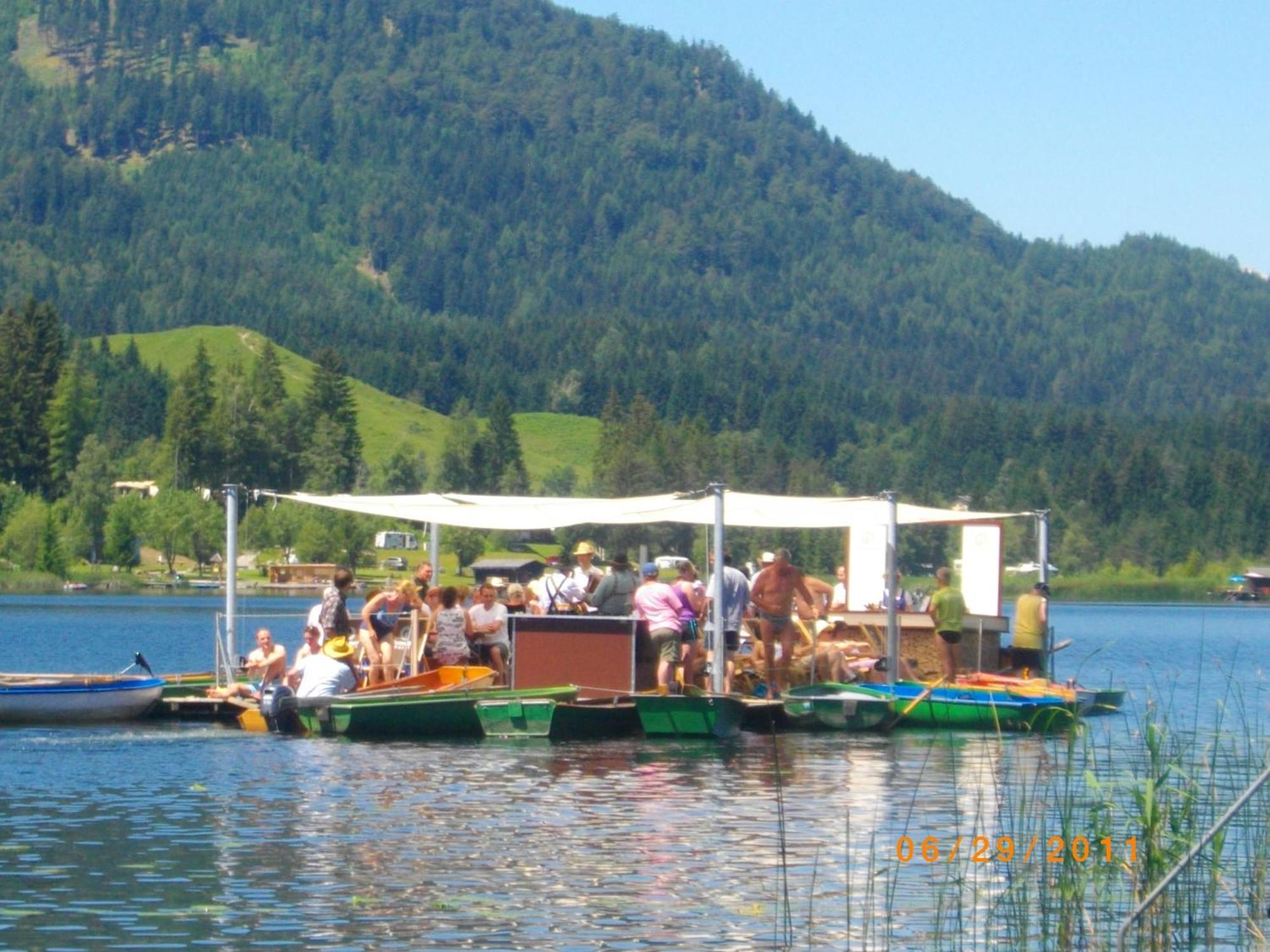 Landhaus Vogel Weissensee Exterior foto
